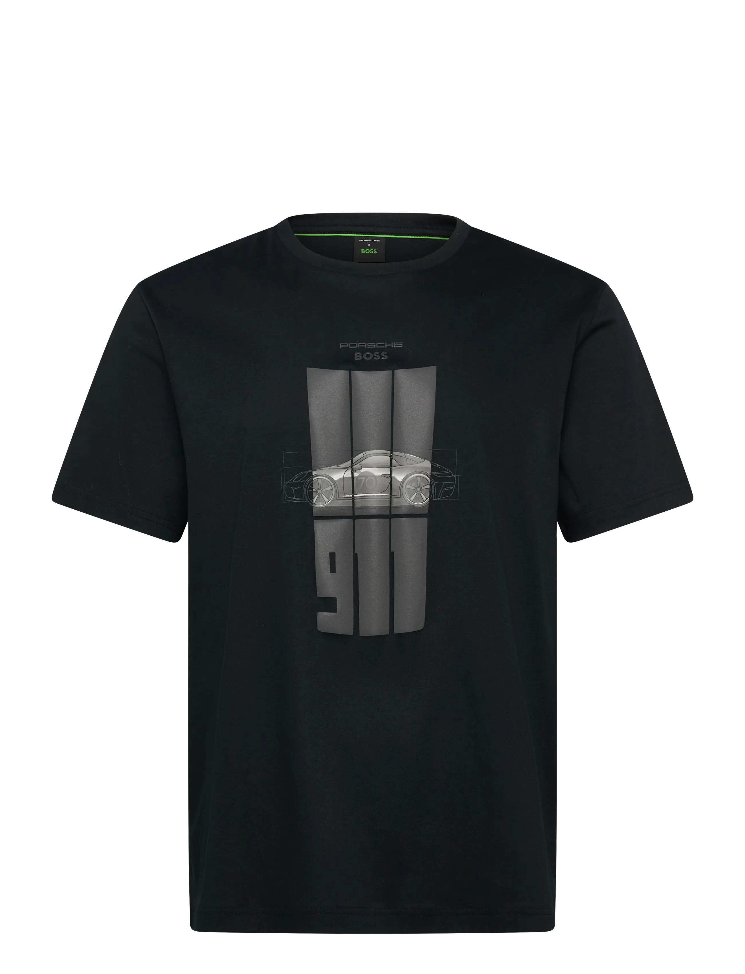 BOSS TS_PS Spirit70 Grx - T-Shirts - BLACK / black