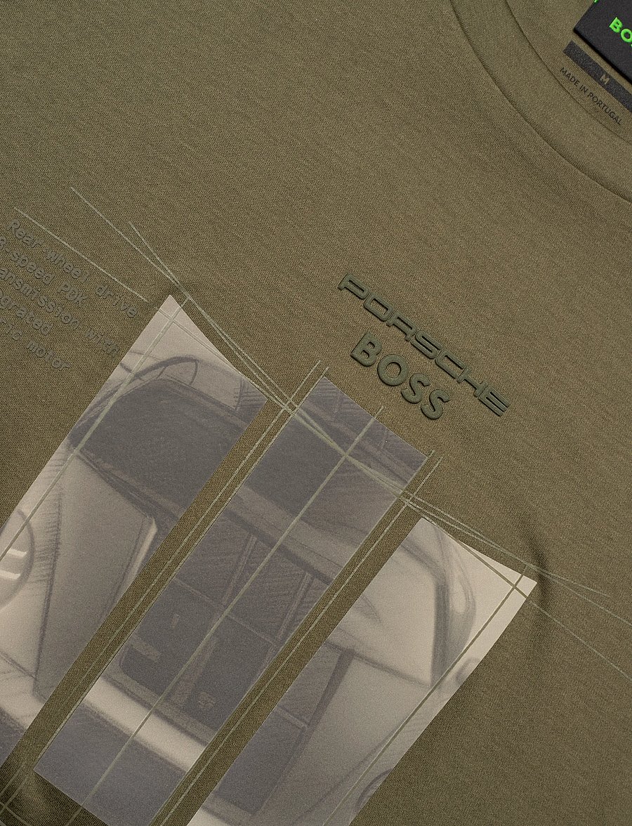 BOSS - TS_PS Spirit70 Grx - alussärgid ja t-särgid - open green - 2