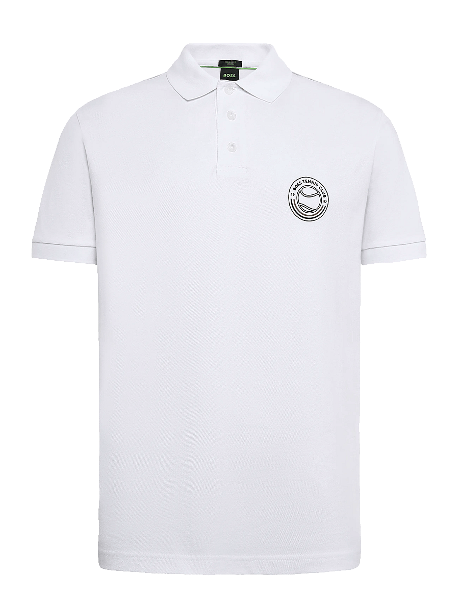 BOSS - PL_Boss Open - oberteile & t-shirts - white - 1