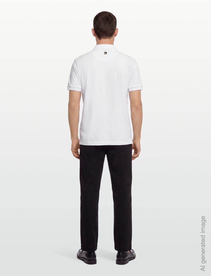 BOSS - PL_Boss Open - oberteile & t-shirts - white - 4