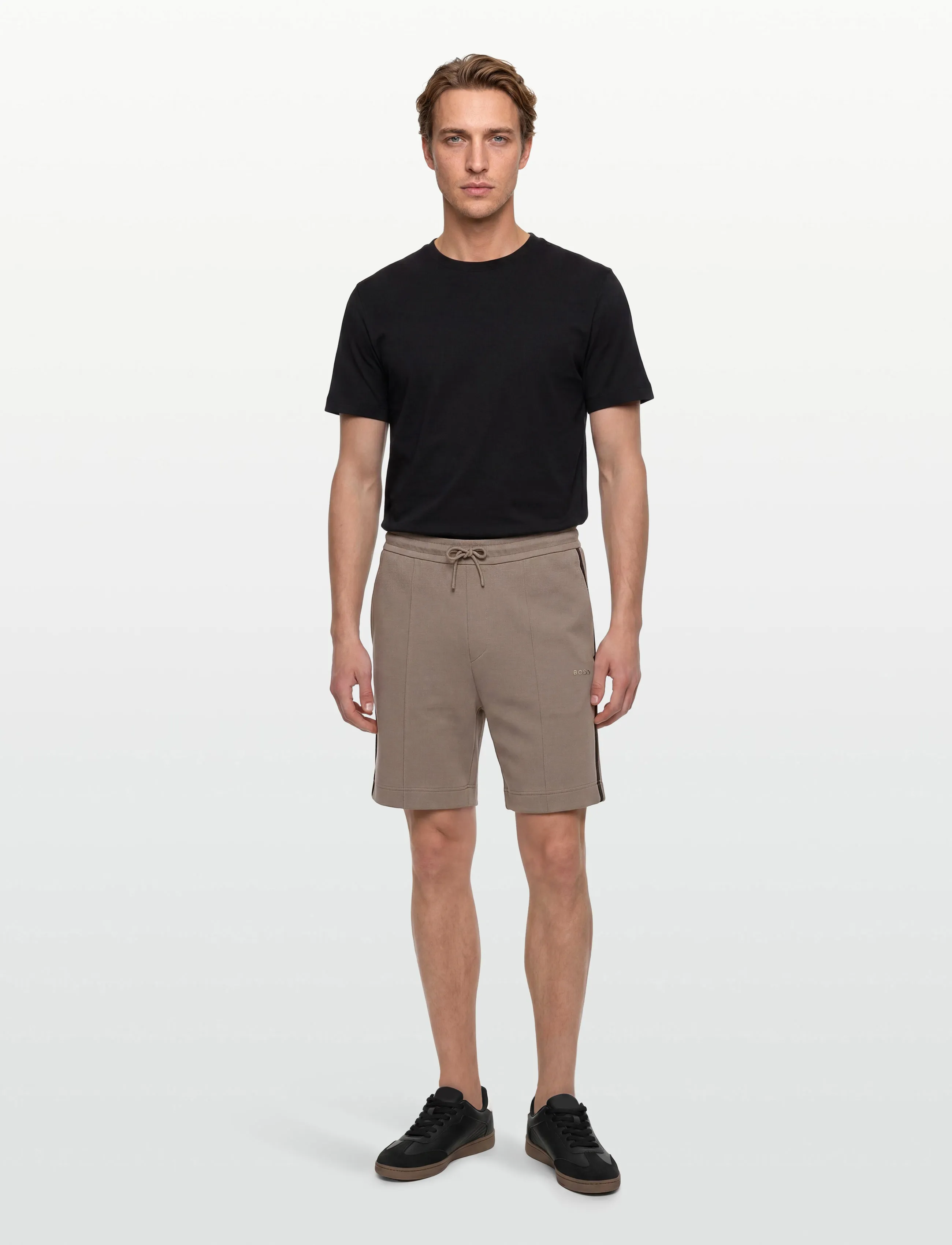 BOSS Jt_Join Headlo, M, Brown, Sport Shorts > Sport Sweat Shorts, Herre