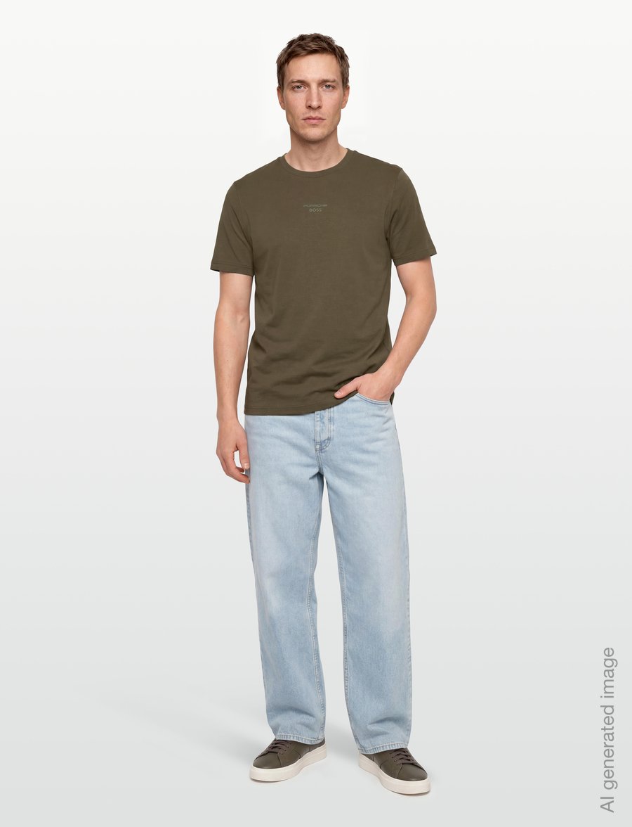 BOSS - TS_PS Spirit70 Car - t-shirts - open green - 0