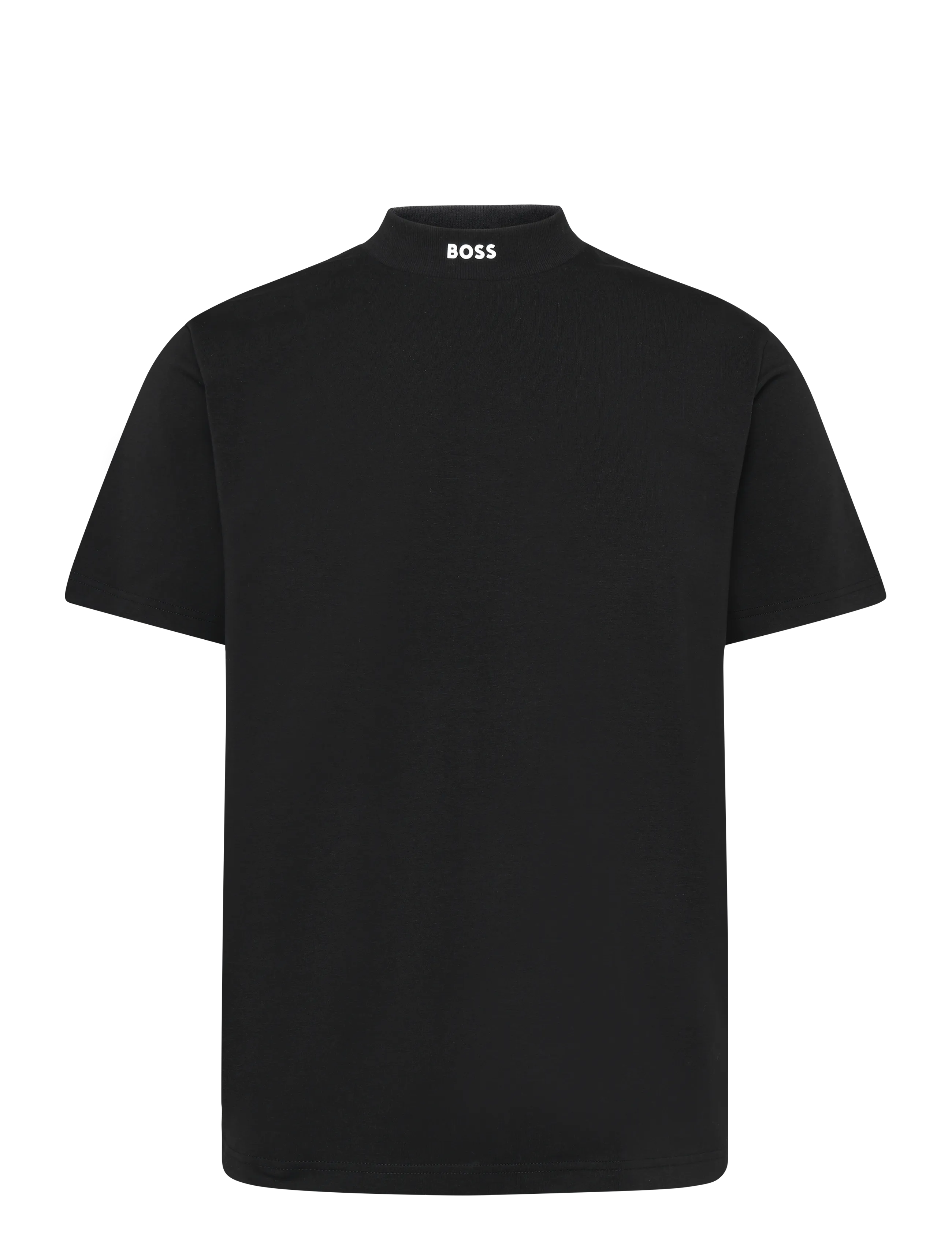 BOSS Tee Collar Schwarz - M - Herren