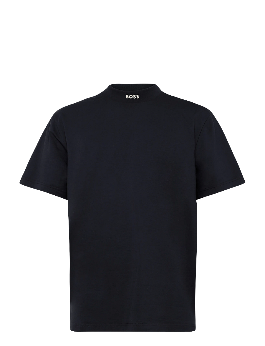 BOSS - Tee Collar - oberteile & t-shirts - dark blue - 1