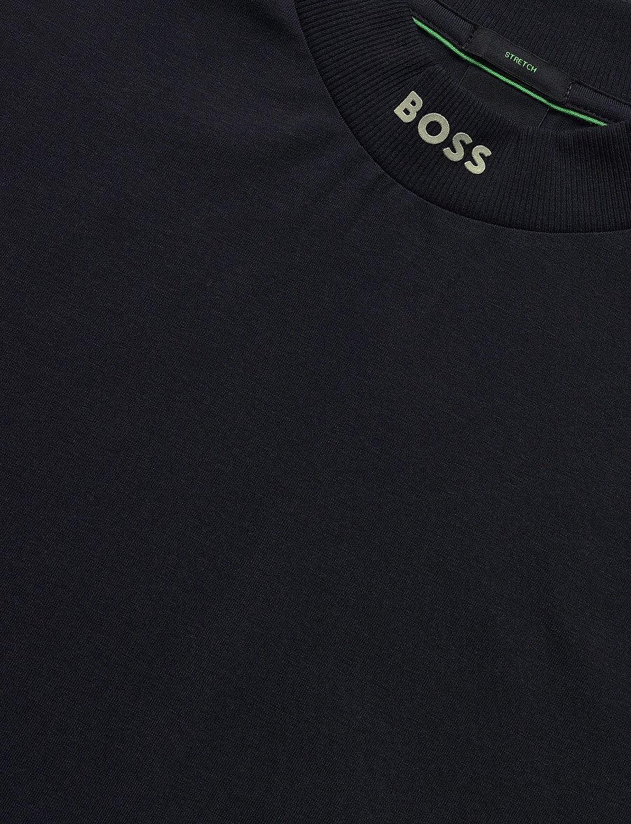 BOSS - Tee Collar - oberteile & t-shirts - dark blue - 5