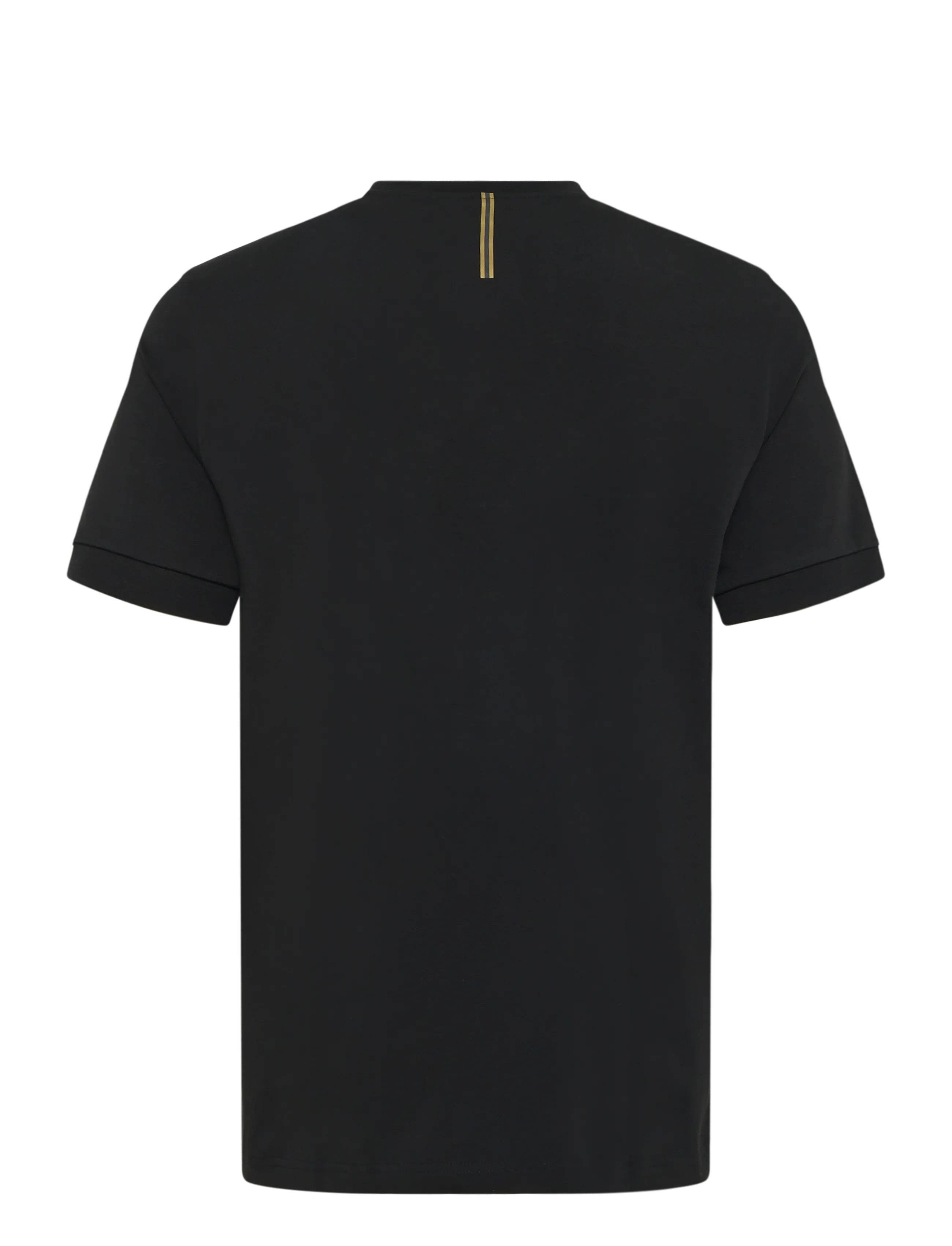 BOSS - TS_BB BC Lux Tee - kurzärmelige t-shirts - black - 1