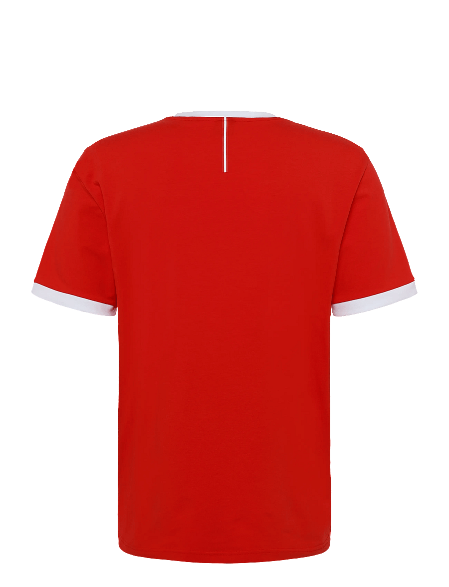 BOSS - TS_BB BC Lux Tee - kortærmede t-shirts - open red - 1