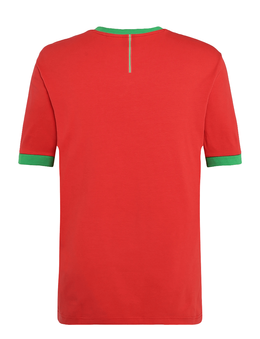 BOSS - TS_BB BC Lux Tee - kurzärmelige t-shirts - open red - 2