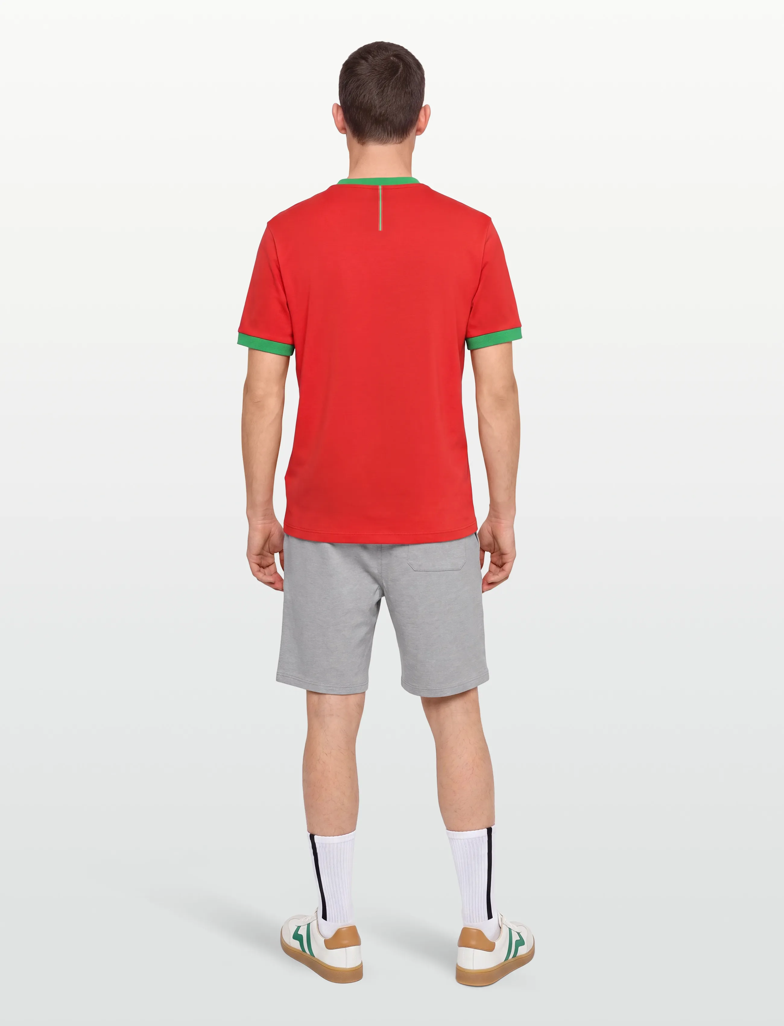 BOSS - TS_BB BC Lux Tee - kurzärmelige t-shirts - open red - 4