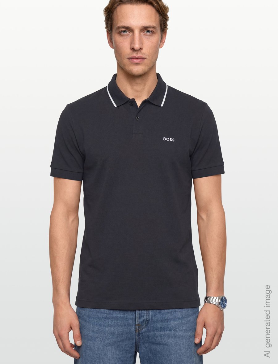 BOSS - PL_Join Paddy - toppe & t-shirts - dark blue - 3