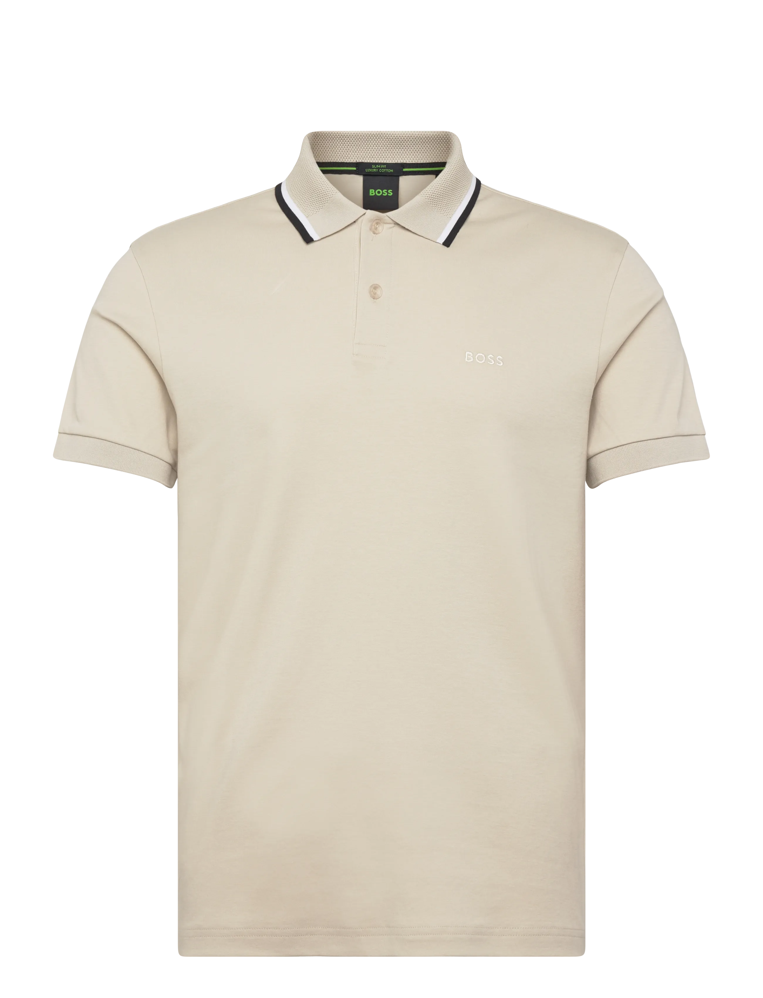BOSS Pl_Join Paddy, XL, Beige, Sport Polos > Sport Short-sleeved Polos, Herre