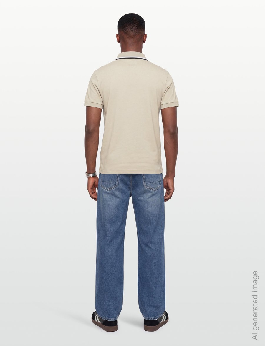 BOSS - PL_Join Paddy - toppar & t-shirts - light beige - 4