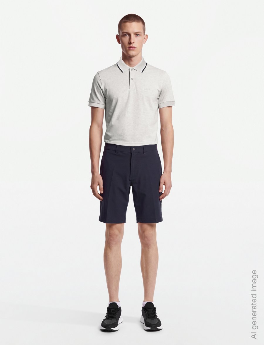 BOSS - PL_Join Paddy - toppe & t-shirts - silver - 0
