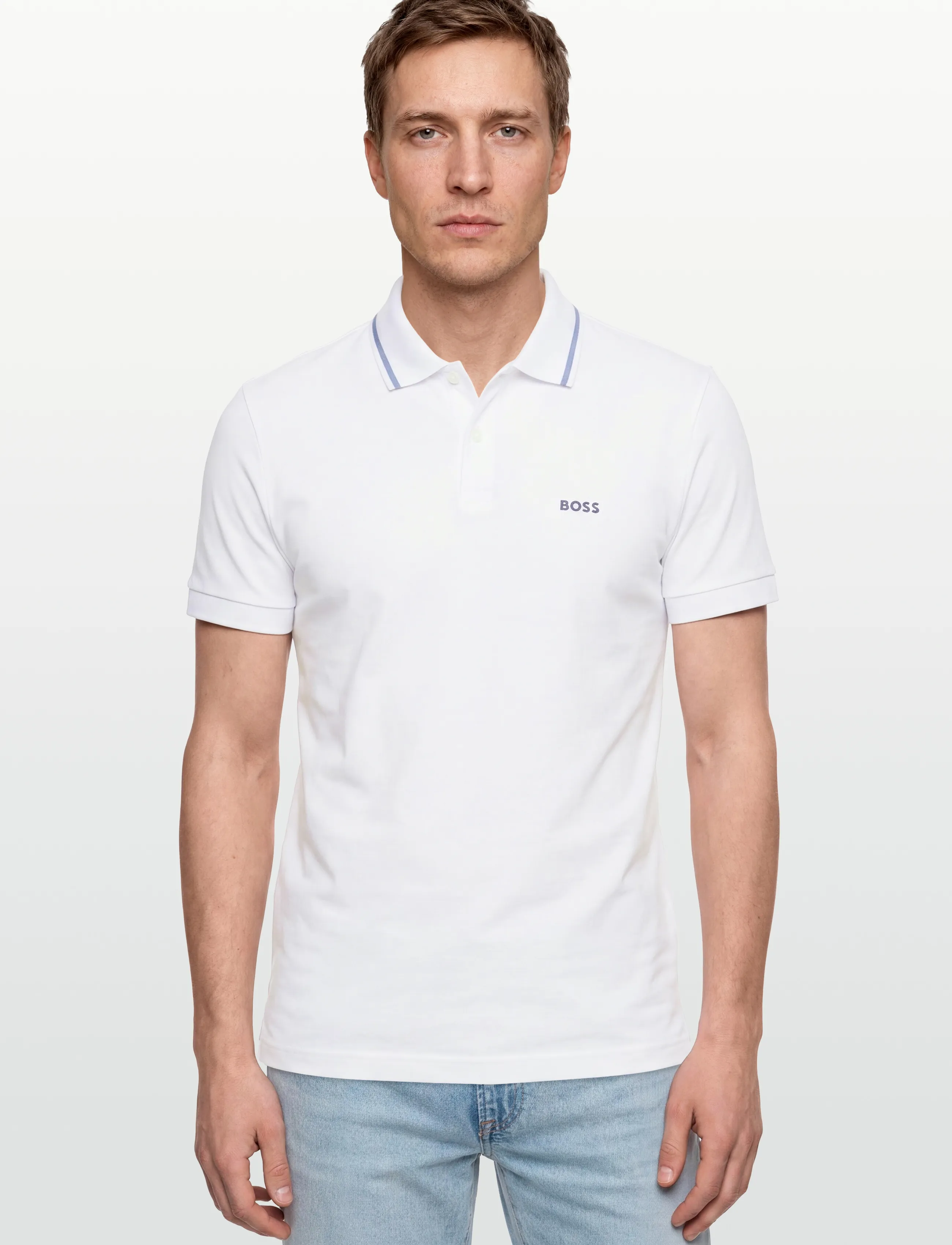 BOSS - PL_Join Paddy - kortærmede poloer - white - 3