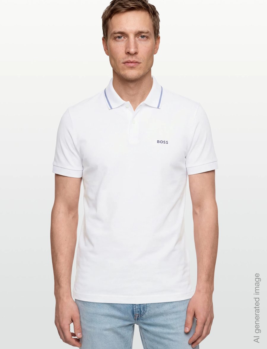 BOSS - PL_Join Paddy - polos - white - 3