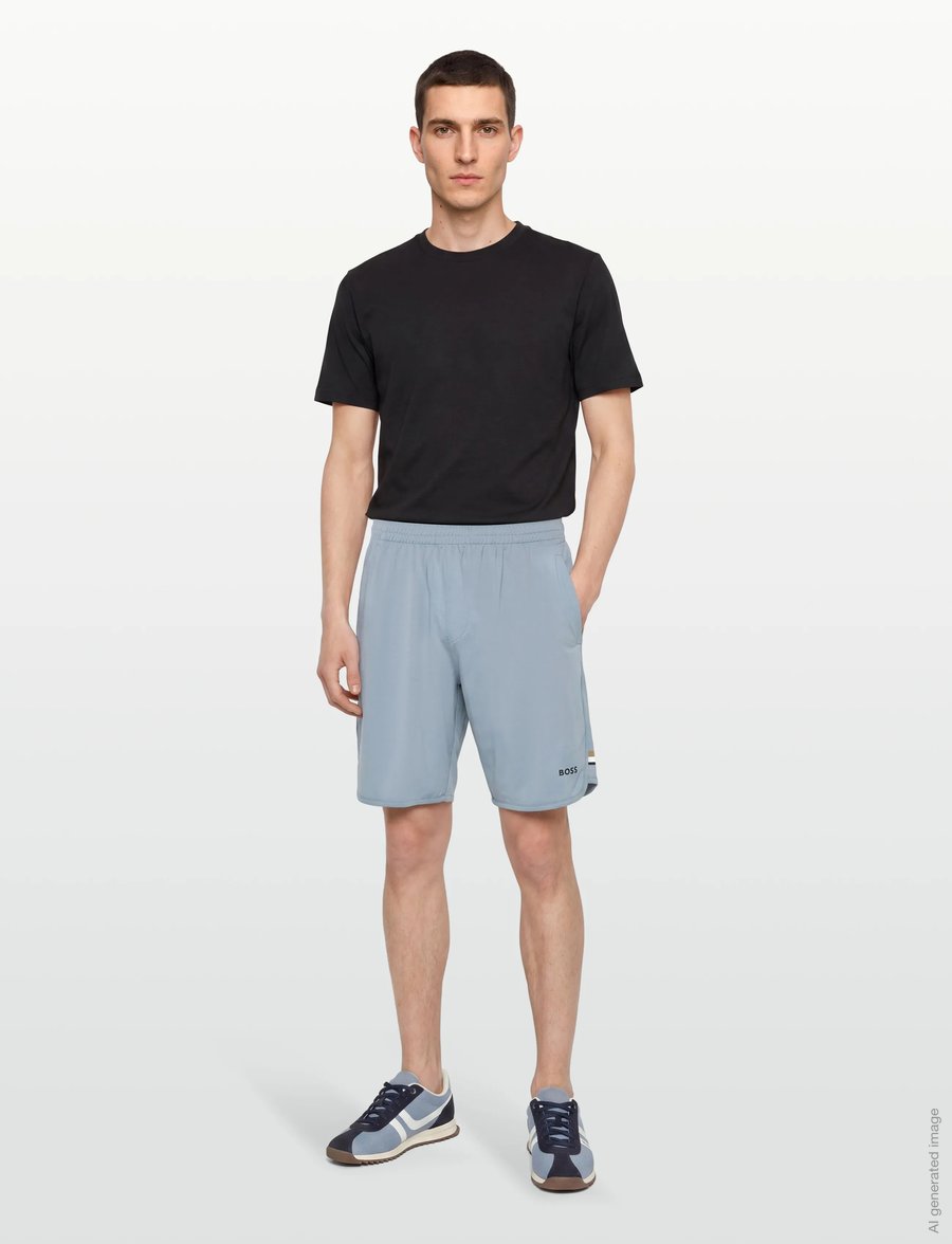 BOSS - JT_TOC Game 9 inch - träningsshorts - dark grey - 0