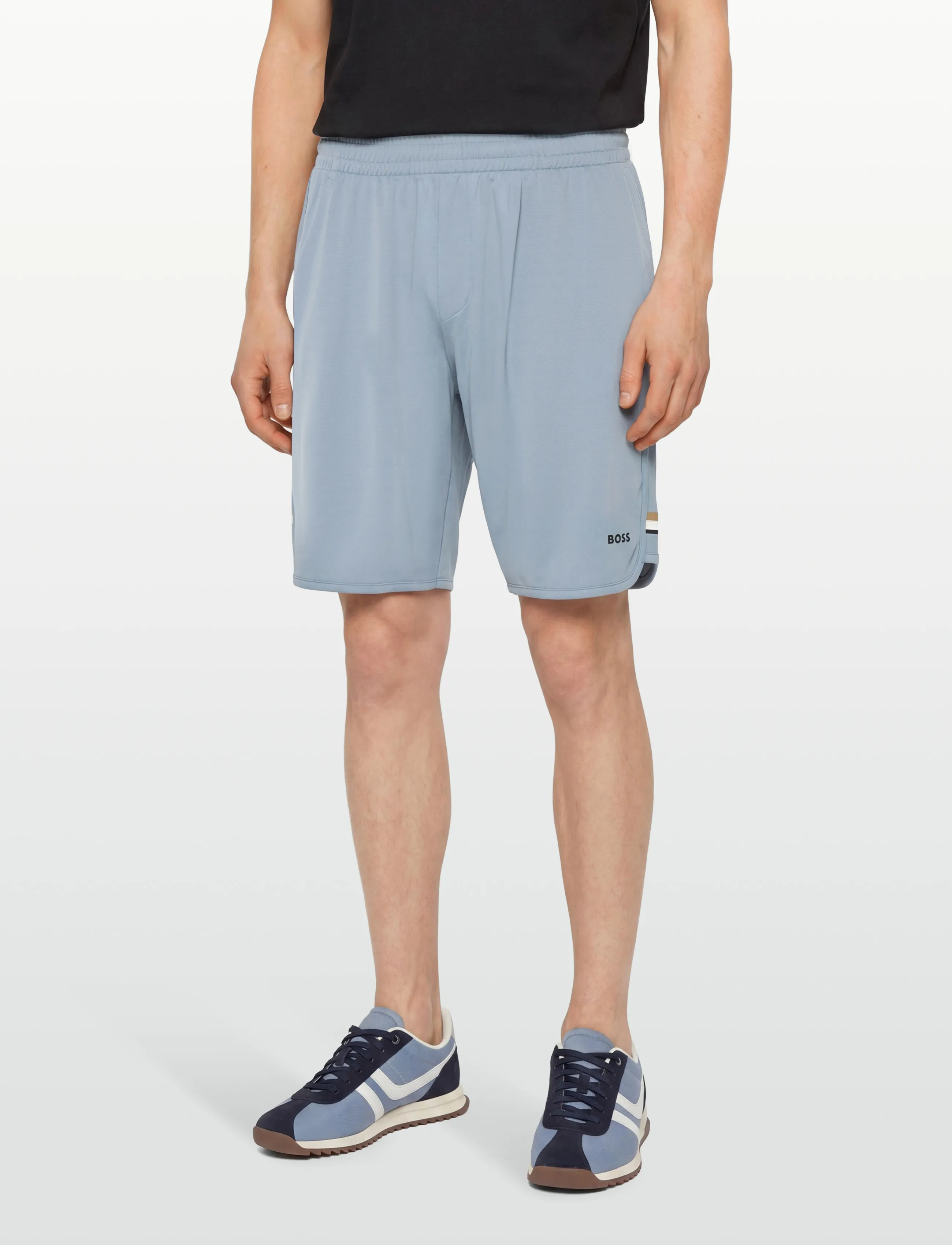 BOSS - JT_TOC Game 9 inch - träningsshorts - dark grey - 3