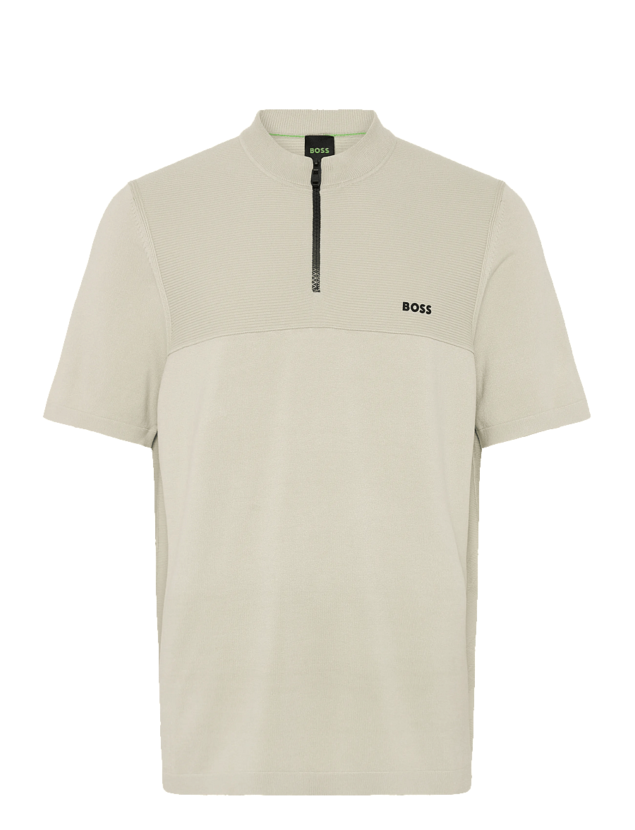BOSS - KN_Network MZ - oberteile & t-shirts - light beige - 1