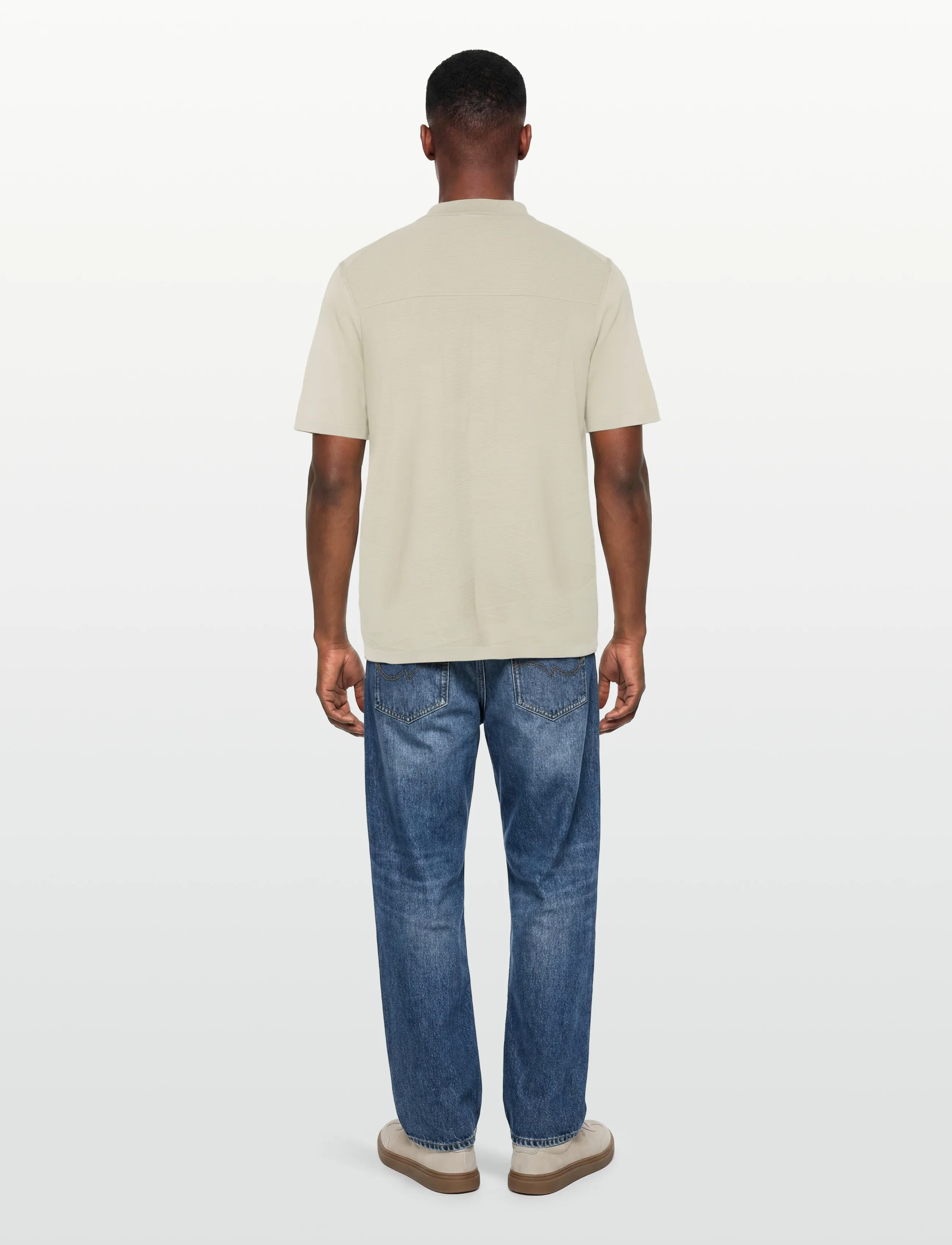BOSS - KN_Network MZ - oberteile & t-shirts - light beige - 4