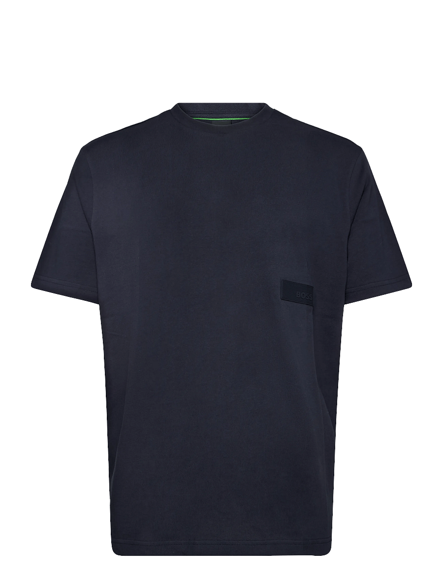 BOSS - TS_Structure - oberteile & t-shirts - dark blue - 0