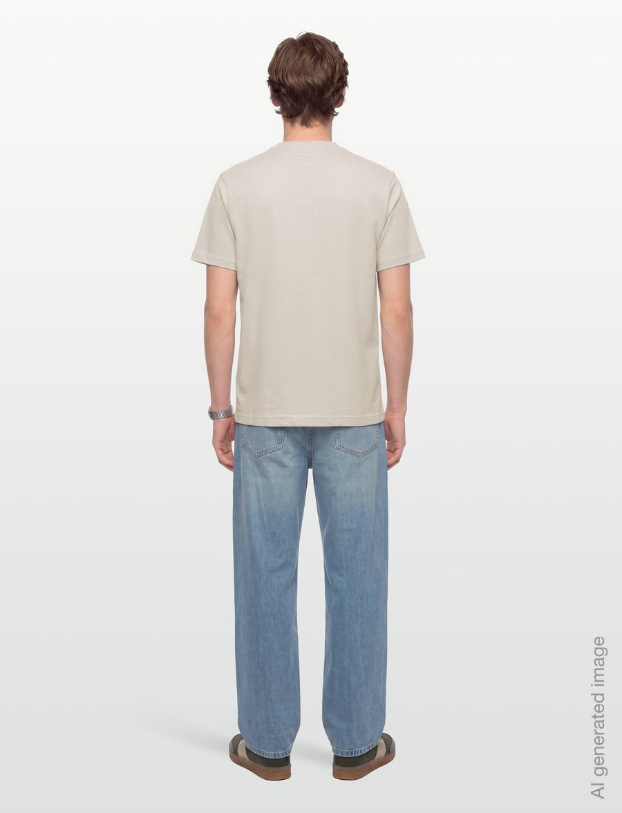 BOSS - TS_Structure - alussärgid ja t-särgid - light beige - 4