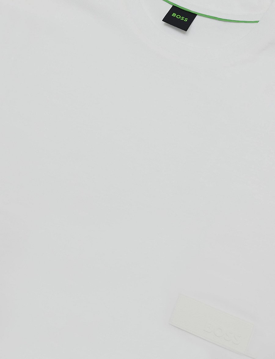 BOSS - TS_Structure - oberteile & t-shirts - white - 2