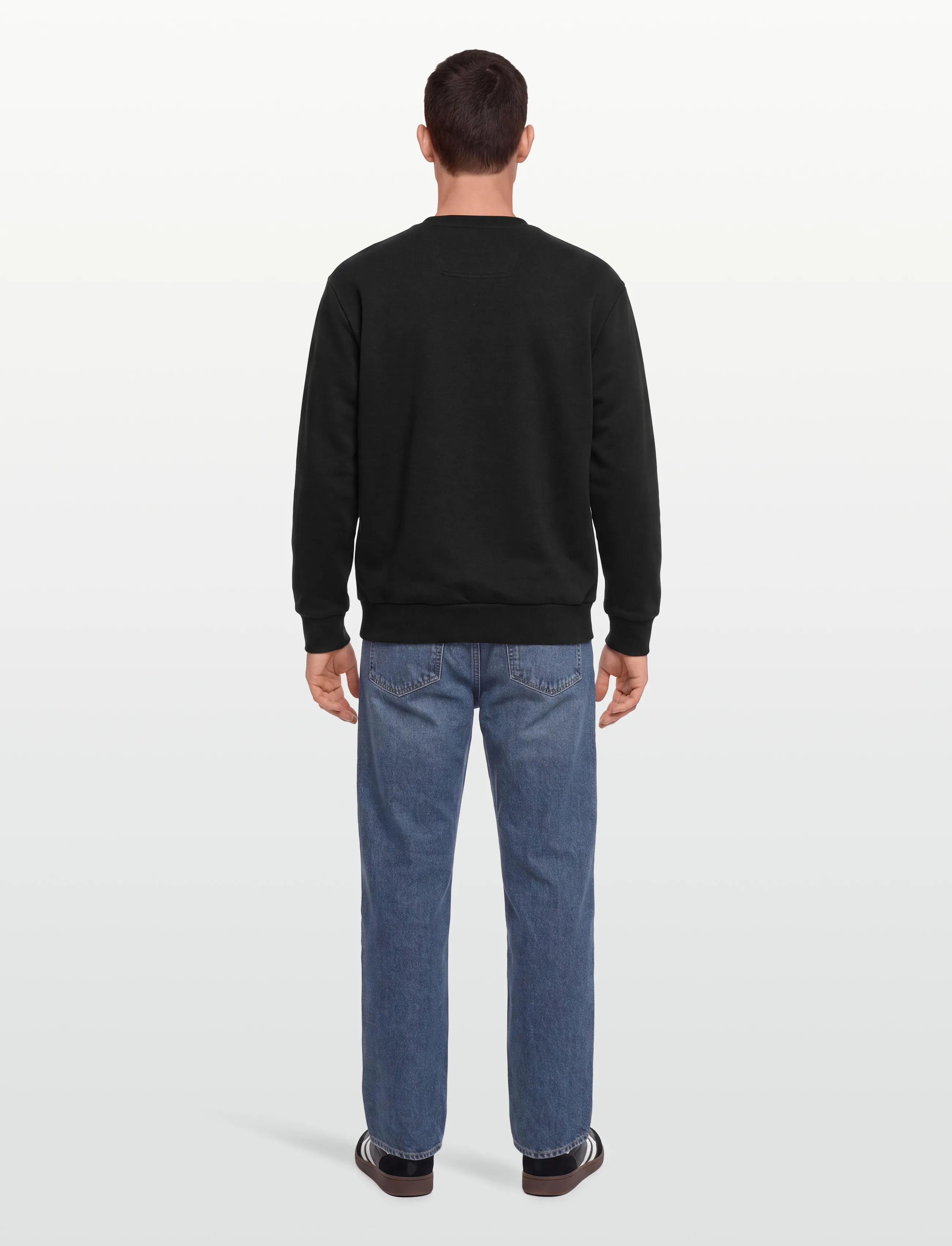 BOSS - SW_Crewneck - tops - black - 4