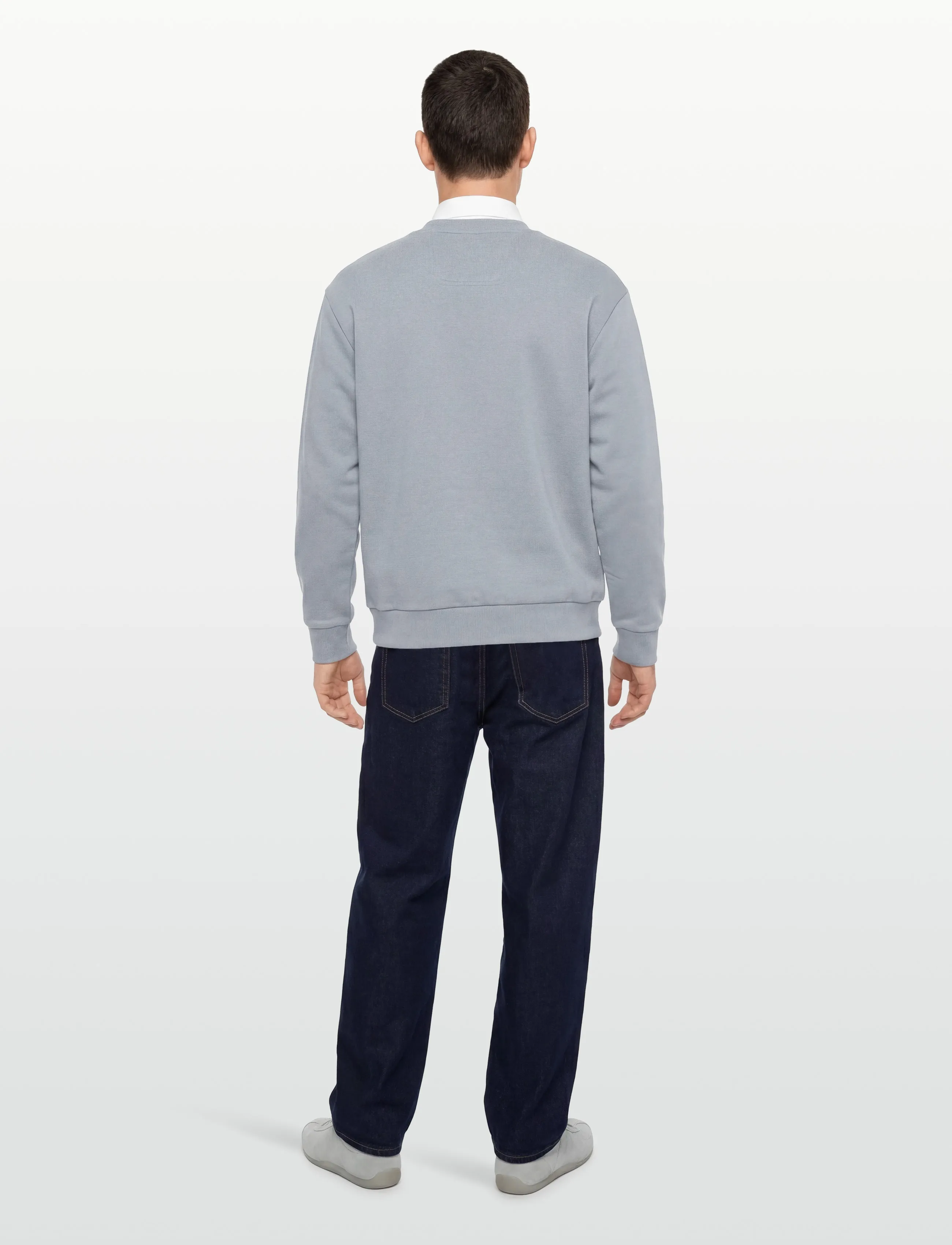 BOSS - SW_Crewneck - overdele - dark grey - 4