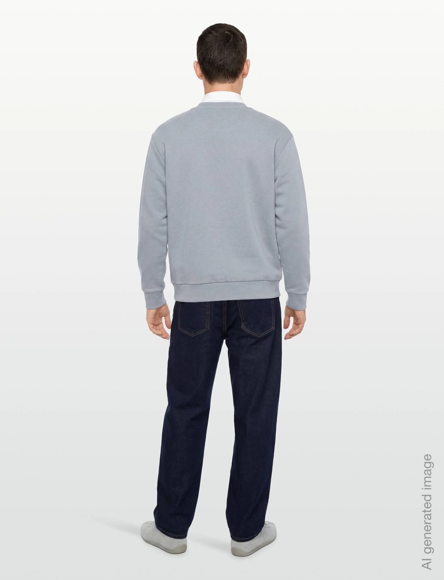 BOSS - SW_Crewneck - overdele - dark grey - 4