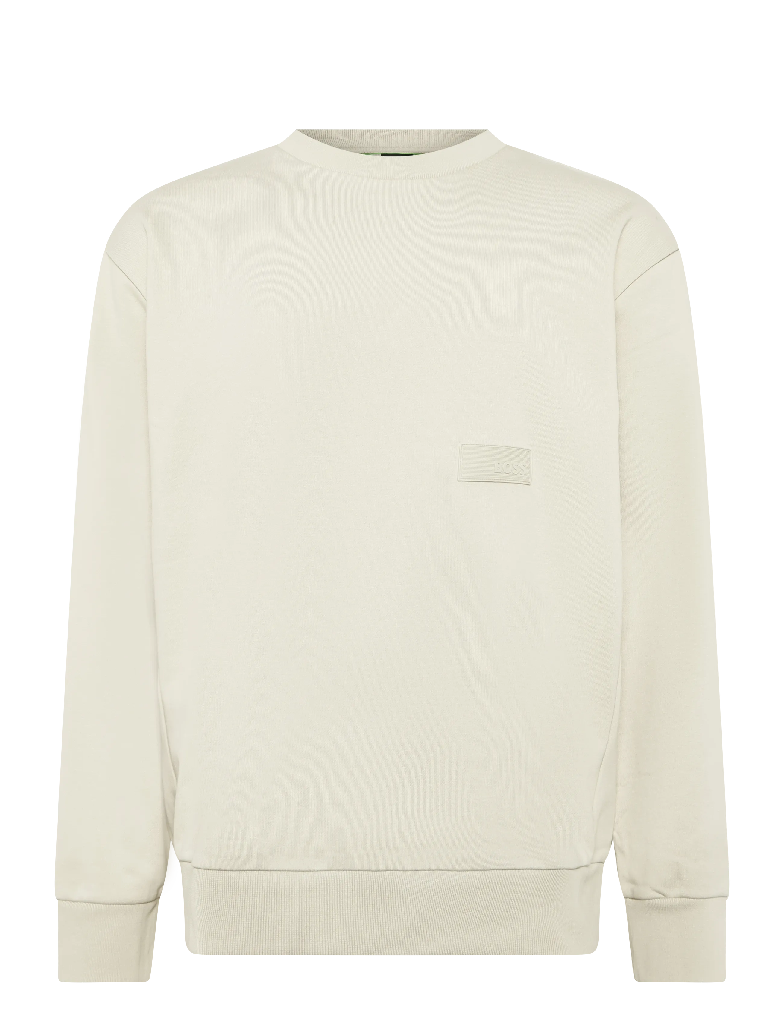 BOSS SW_Crewneck - All products - LIGHT BEIGE / beige