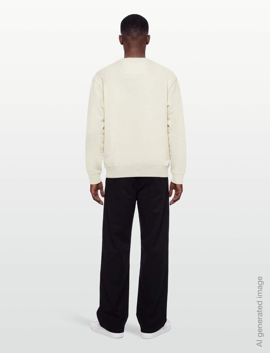 BOSS - SW_Crewneck - Överdelar - light beige - 4