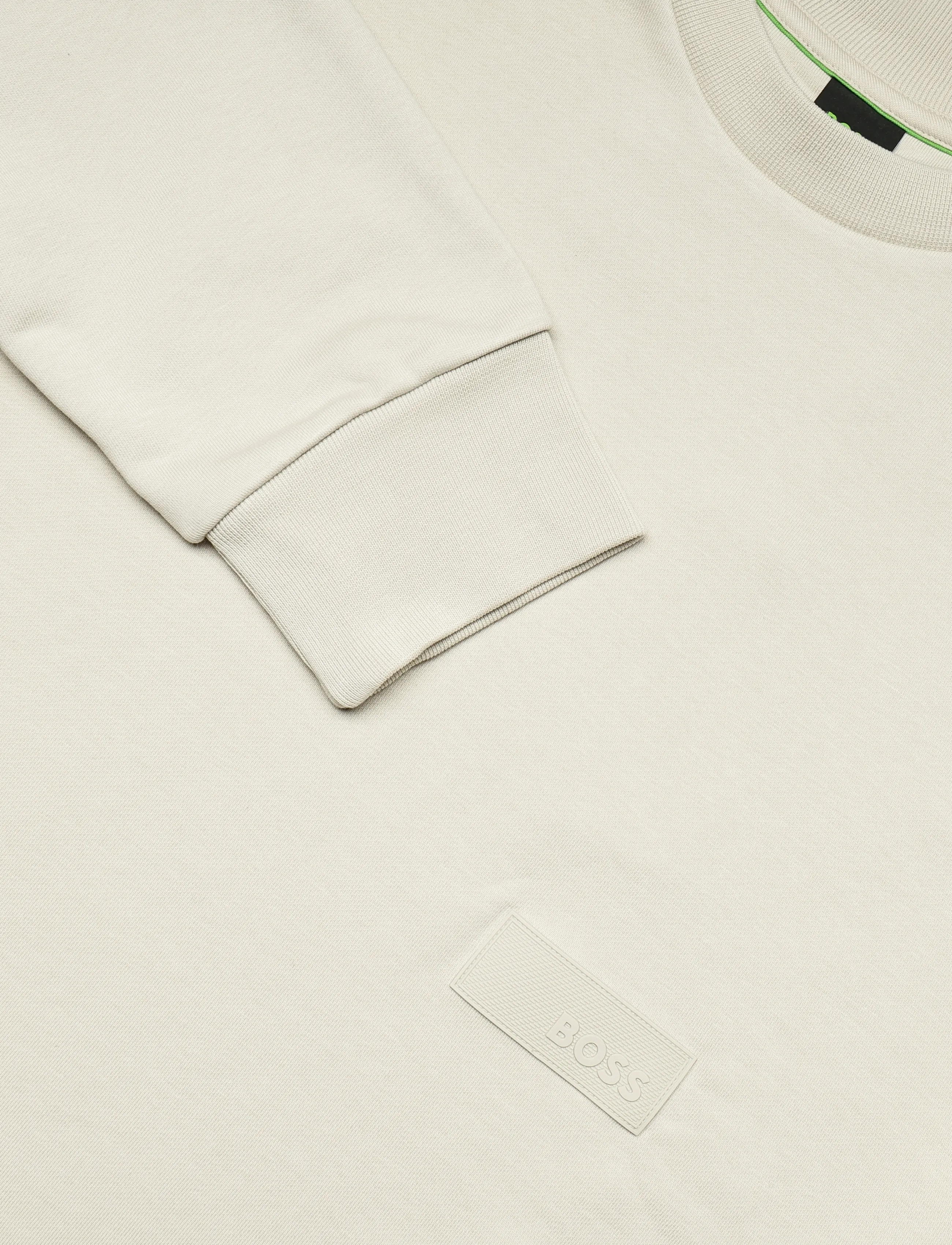 BOSS - SW_Crewneck - premium styles - light beige - 2