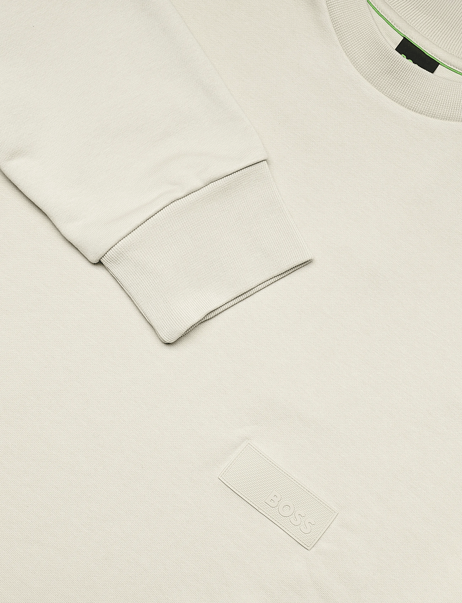 BOSS - SW_Crewneck - alussärgid - light beige - 2