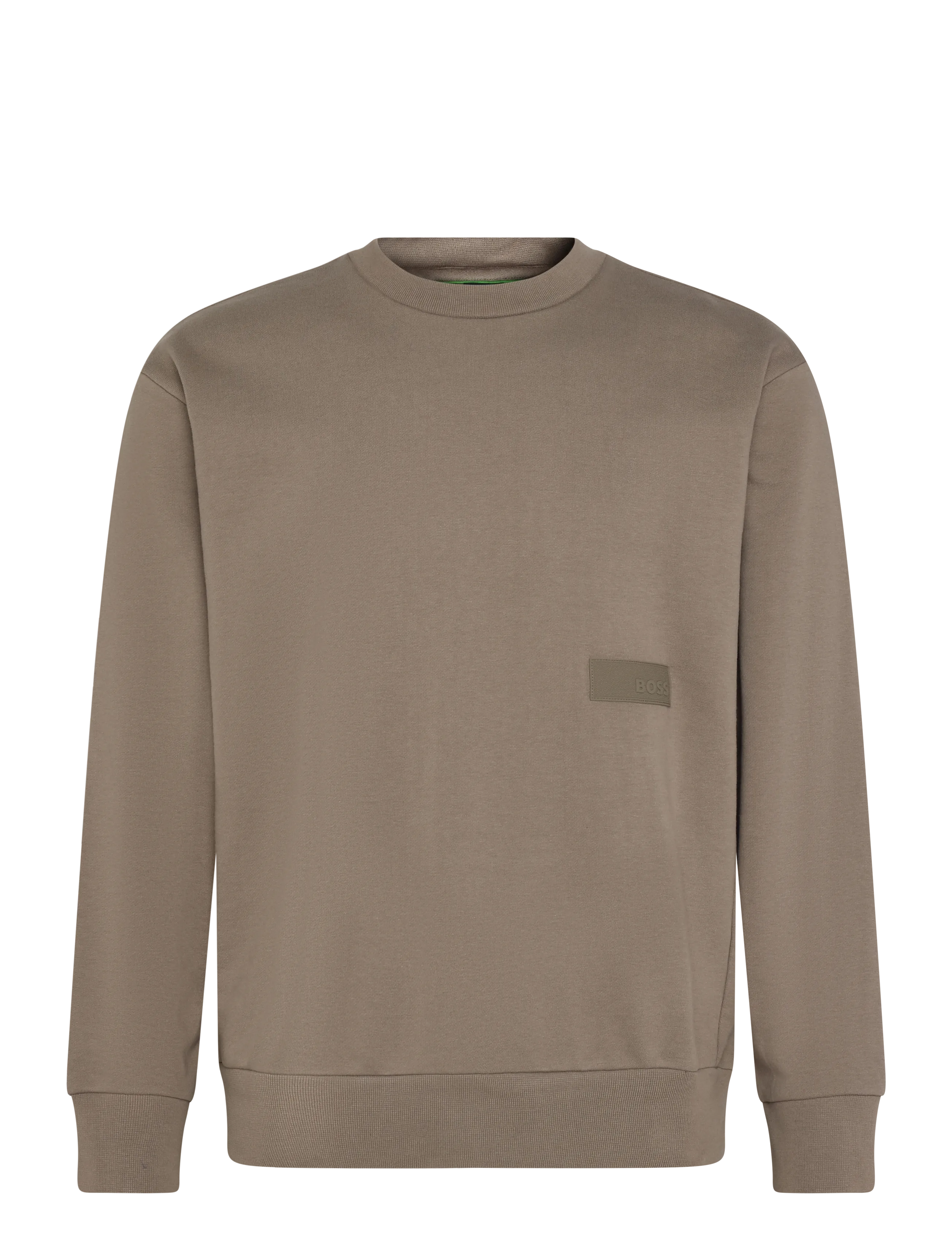 BOSS SW_Crewneck - BOSS - LIGHT/PASTEL GREEN / khaki/green