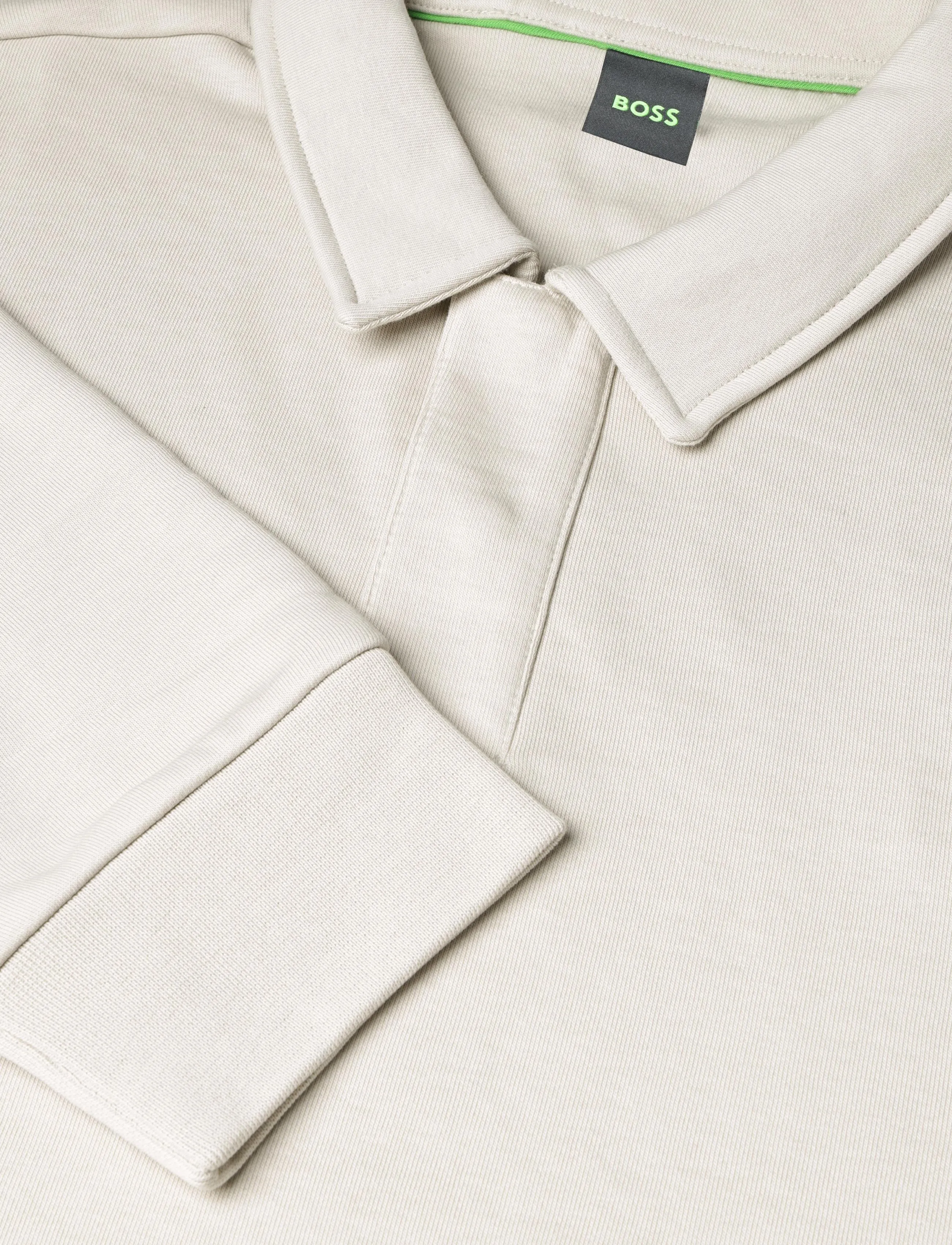 BOSS - SW_Placket Polo - oberteile & t-shirts - light beige - 2