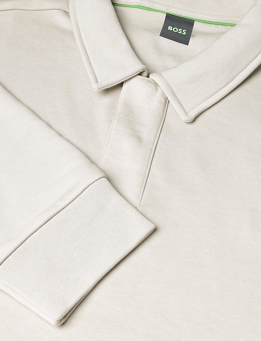 BOSS - SW_Placket Polo - oberteile & t-shirts - light beige - 2