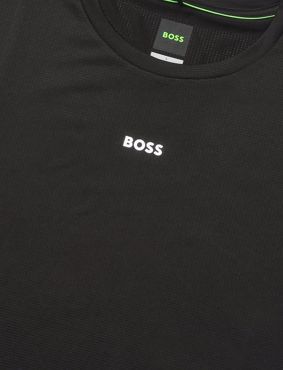 BOSS - TS_Active - t-shirts - black - 2
