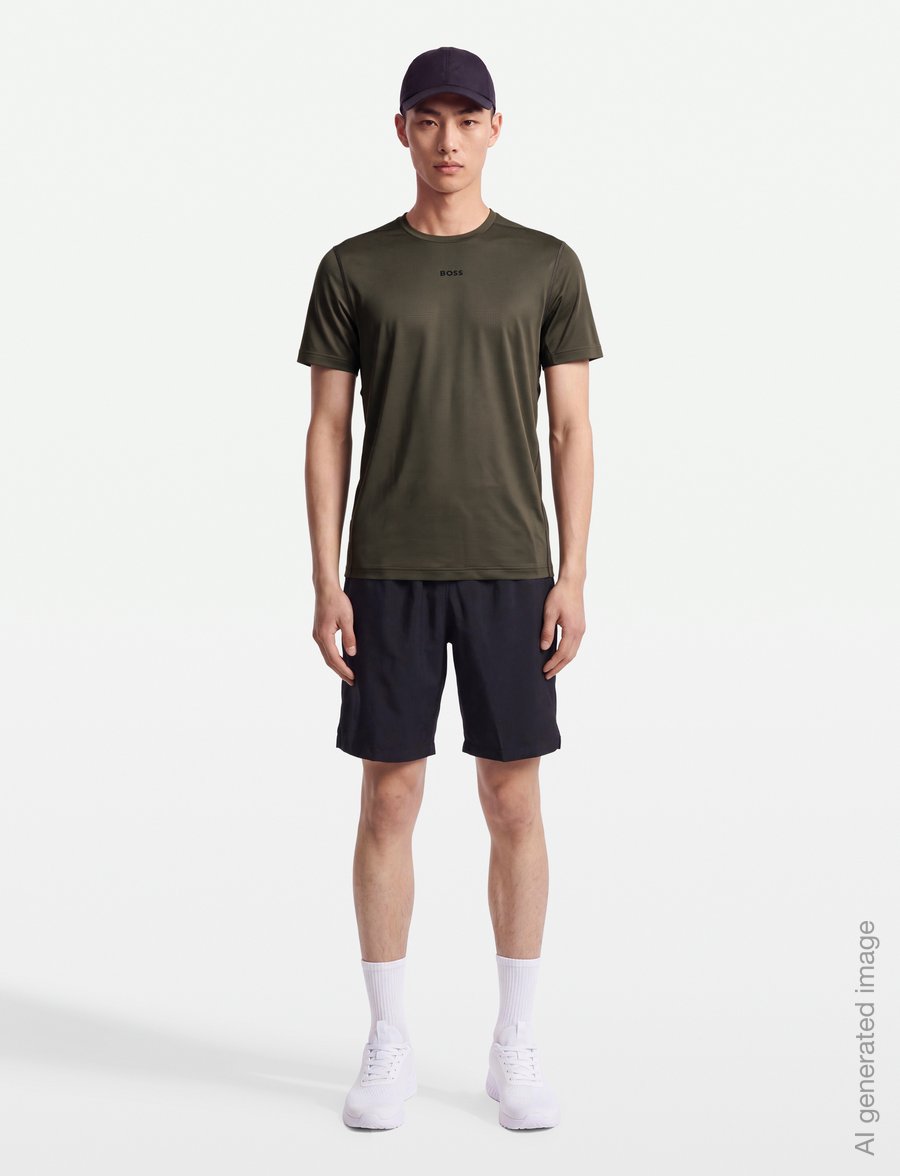 BOSS - TS_Active - oberteile & t-shirts - open green - 0