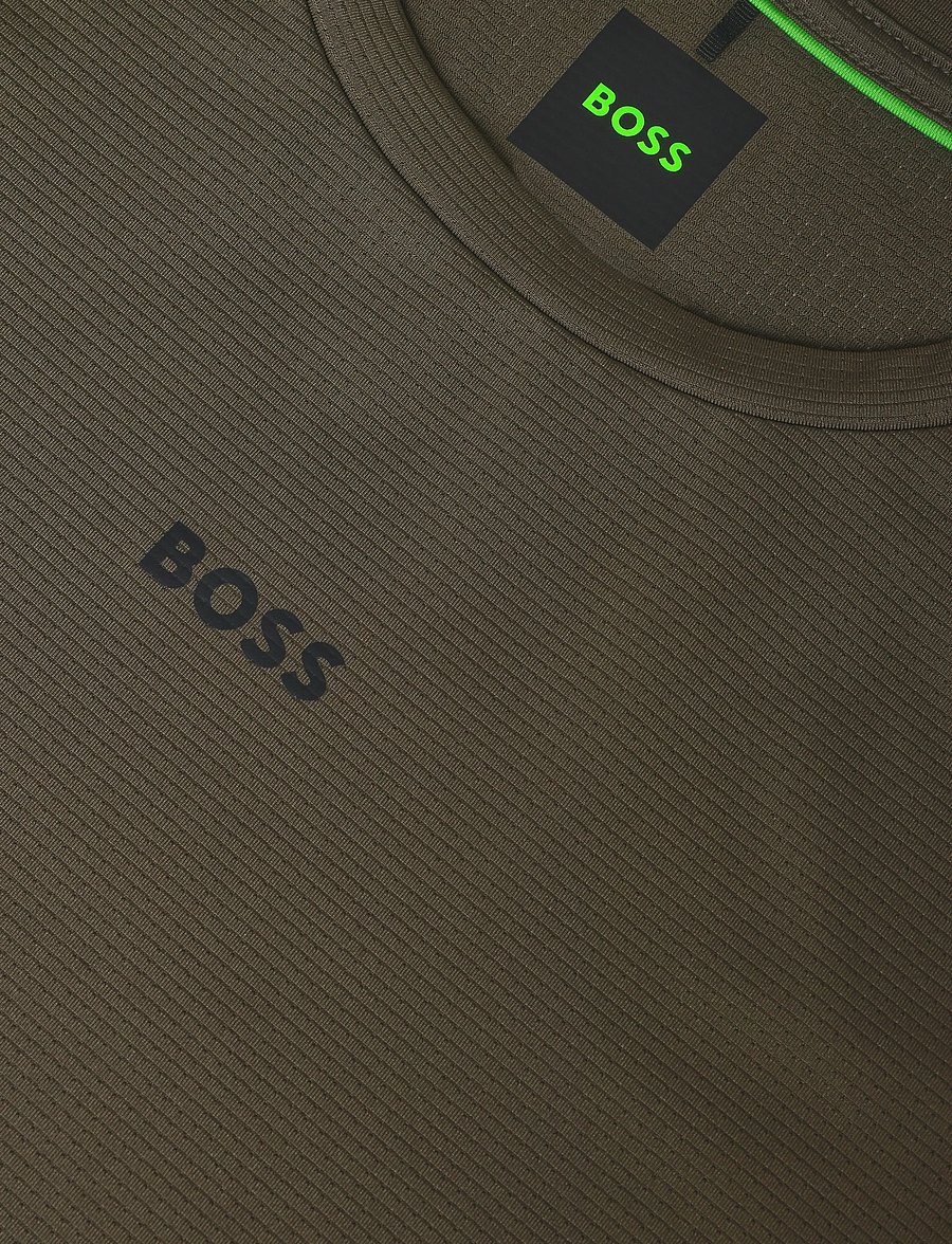 BOSS - TS_Active - t-shirts - open green - 2