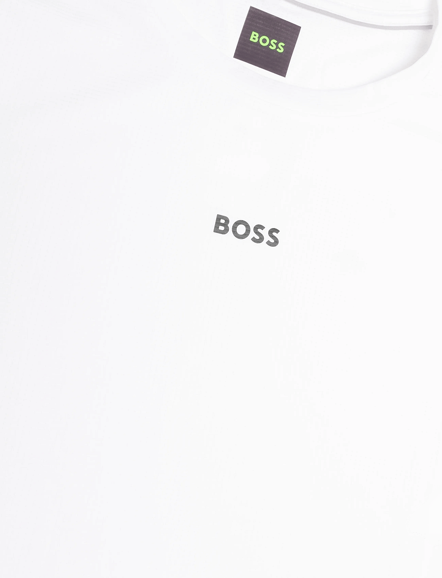 BOSS - TS_Active - oberteile & t-shirts - white - 2