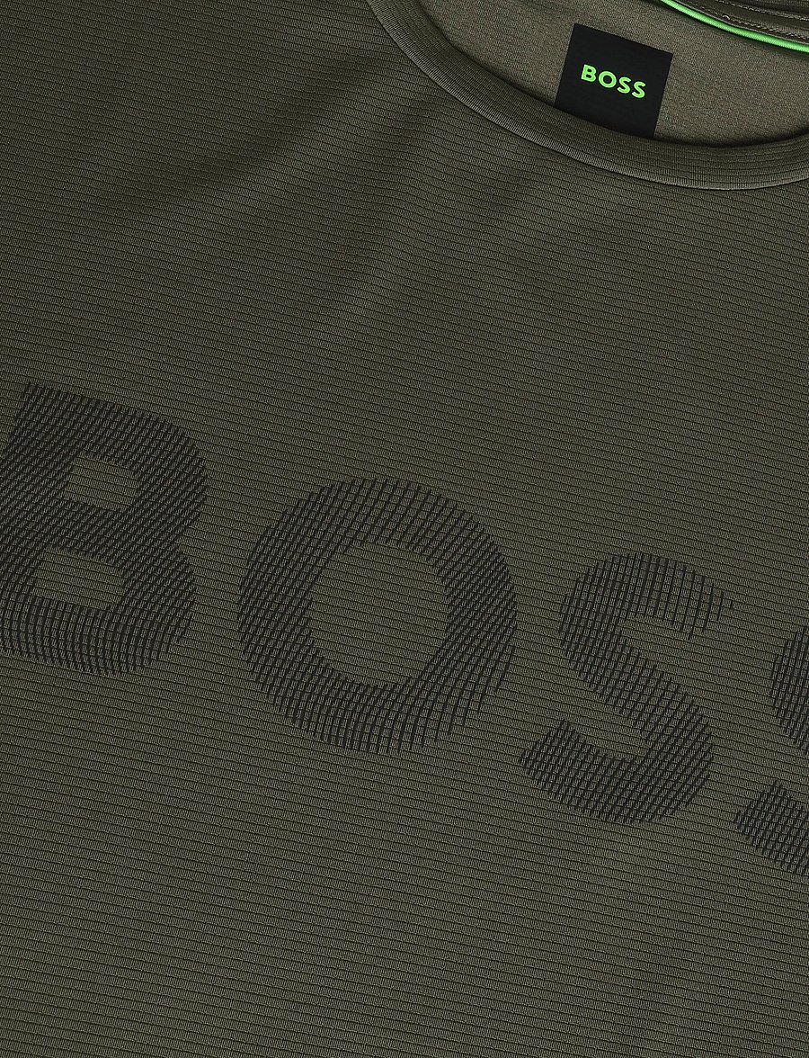 BOSS - TS_Active Logo - t-shirts - open green - 2