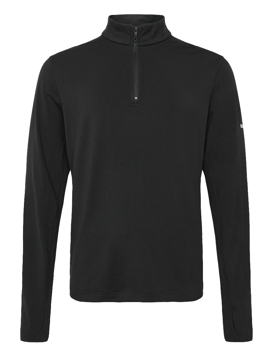 BOSS - SW_Active QZ - fleece & midlayer - black - 0