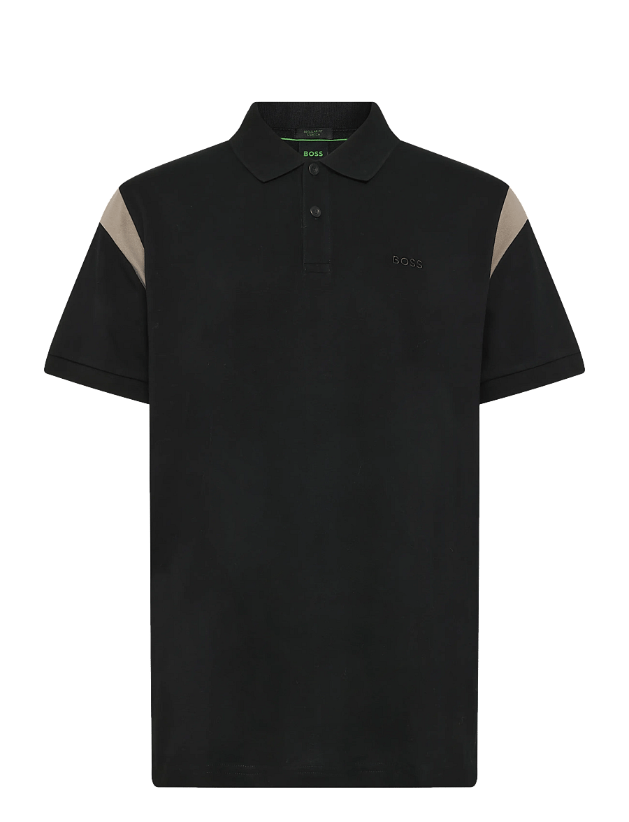 BOSS - PL_Union Paddy - toppar & t-shirts - black - 0