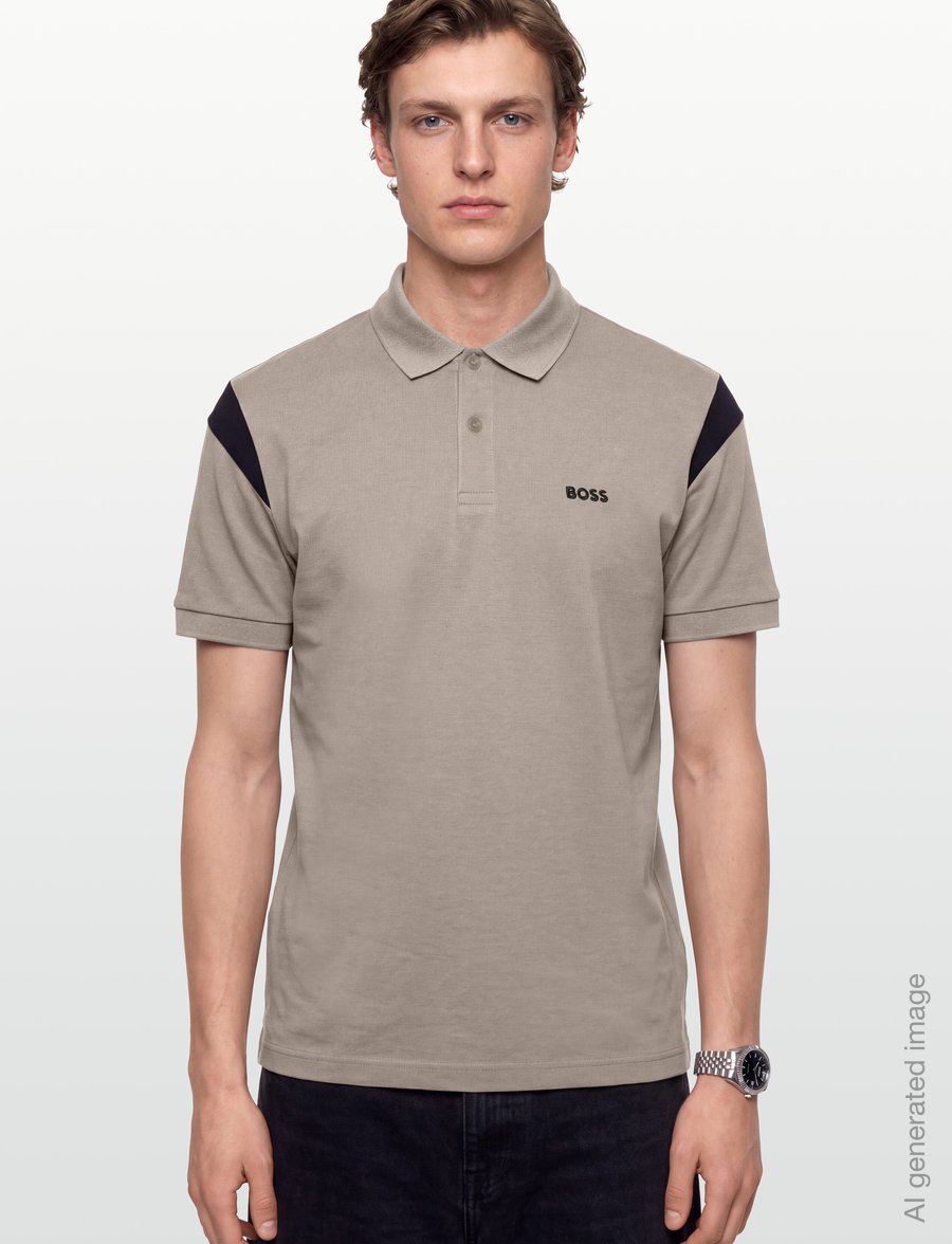 BOSS - PL_Union Paddy - alussärgid ja t-särgid - light/pastel green - 3