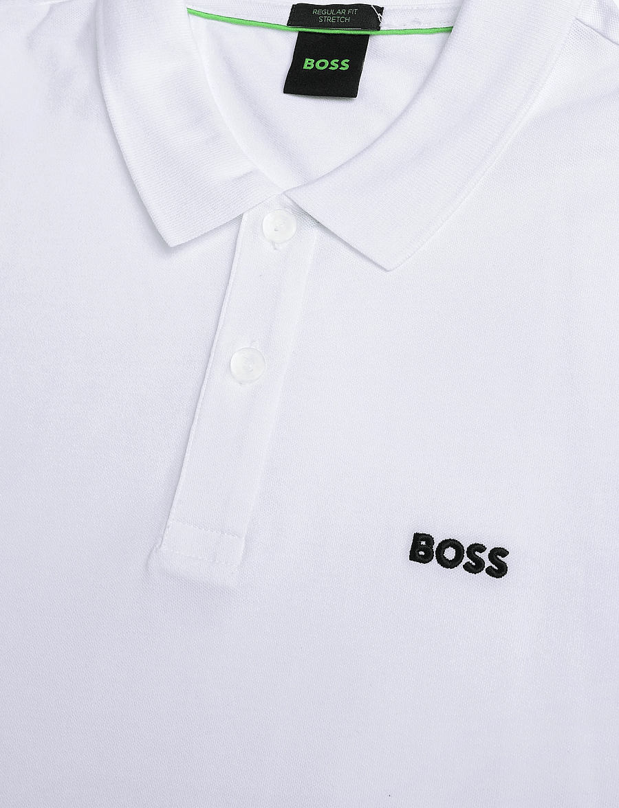 BOSS - PL_Union Paddy - oberteile & t-shirts - white - 2