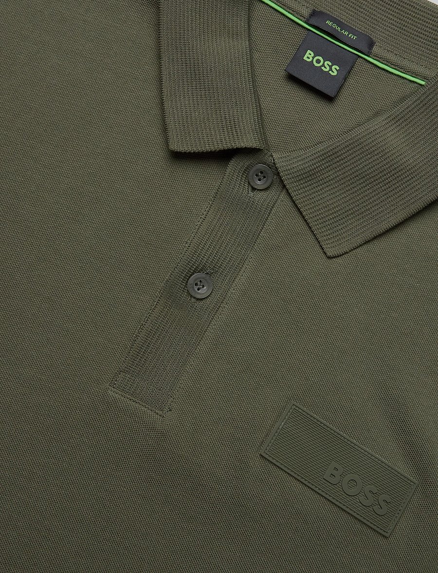 BOSS - Paddy Structure - alussärgid ja t-särgid - open green - 2