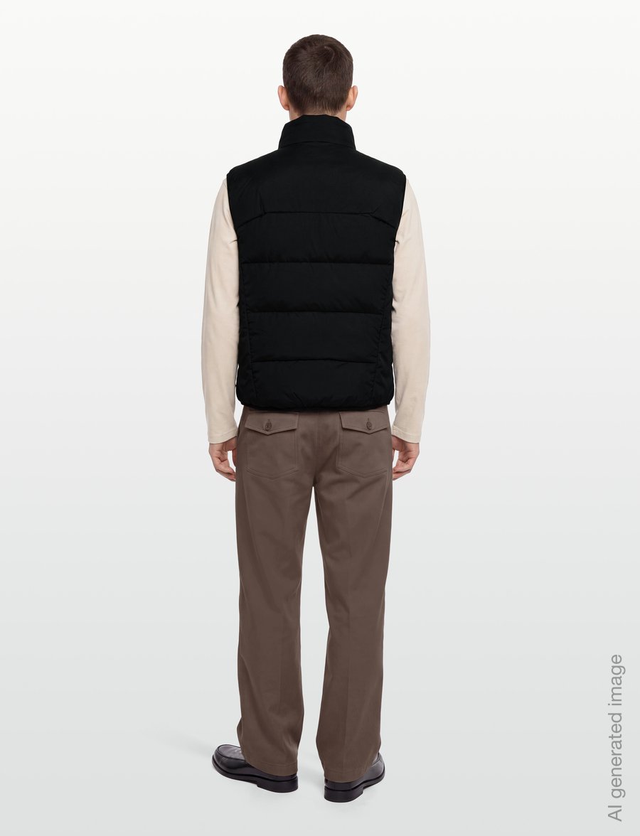 BOSS - OW_Urbanex Puffer V - vests - black - 4