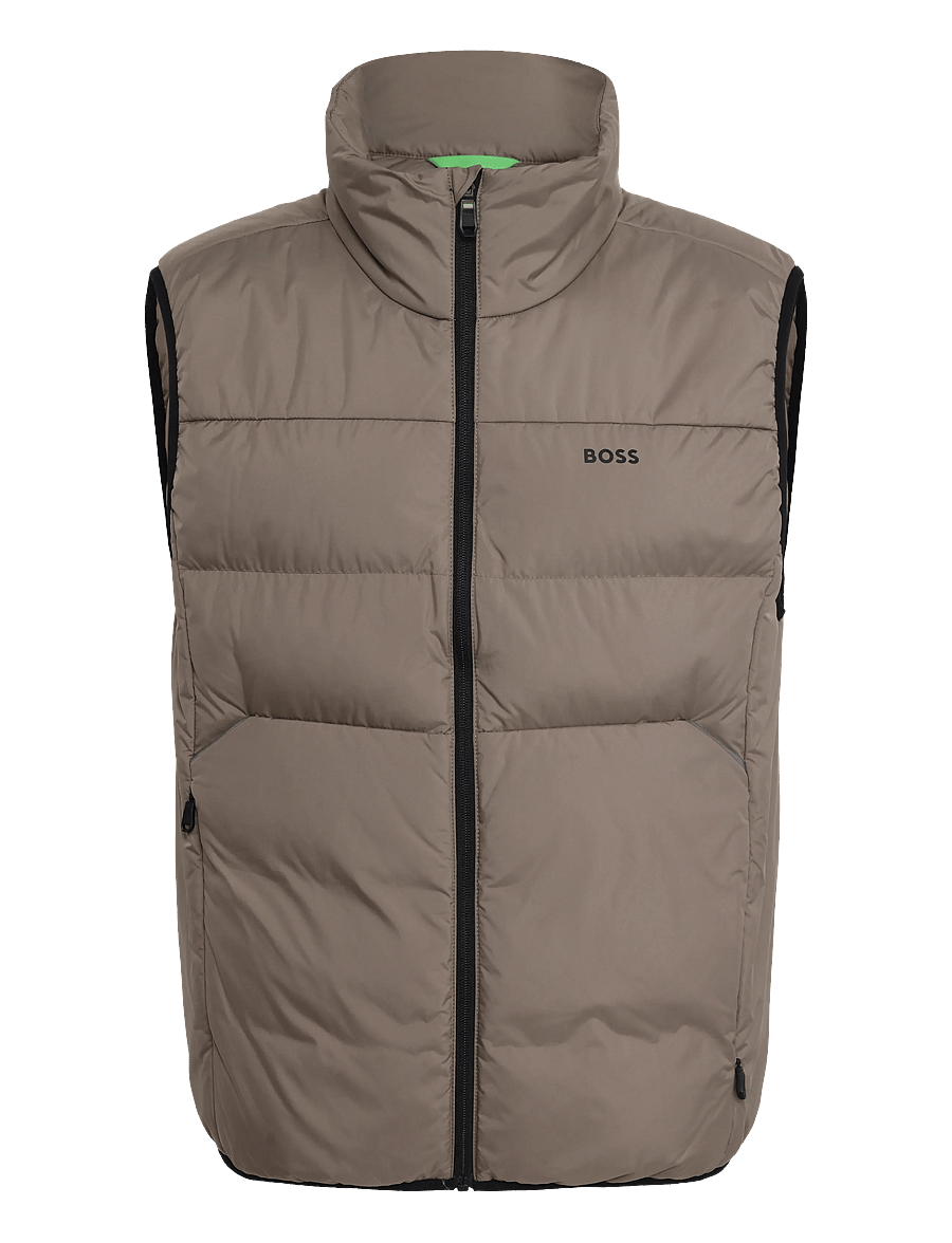BOSS - OW_Urbanex Puffer V - vests - light/pastel green - 1