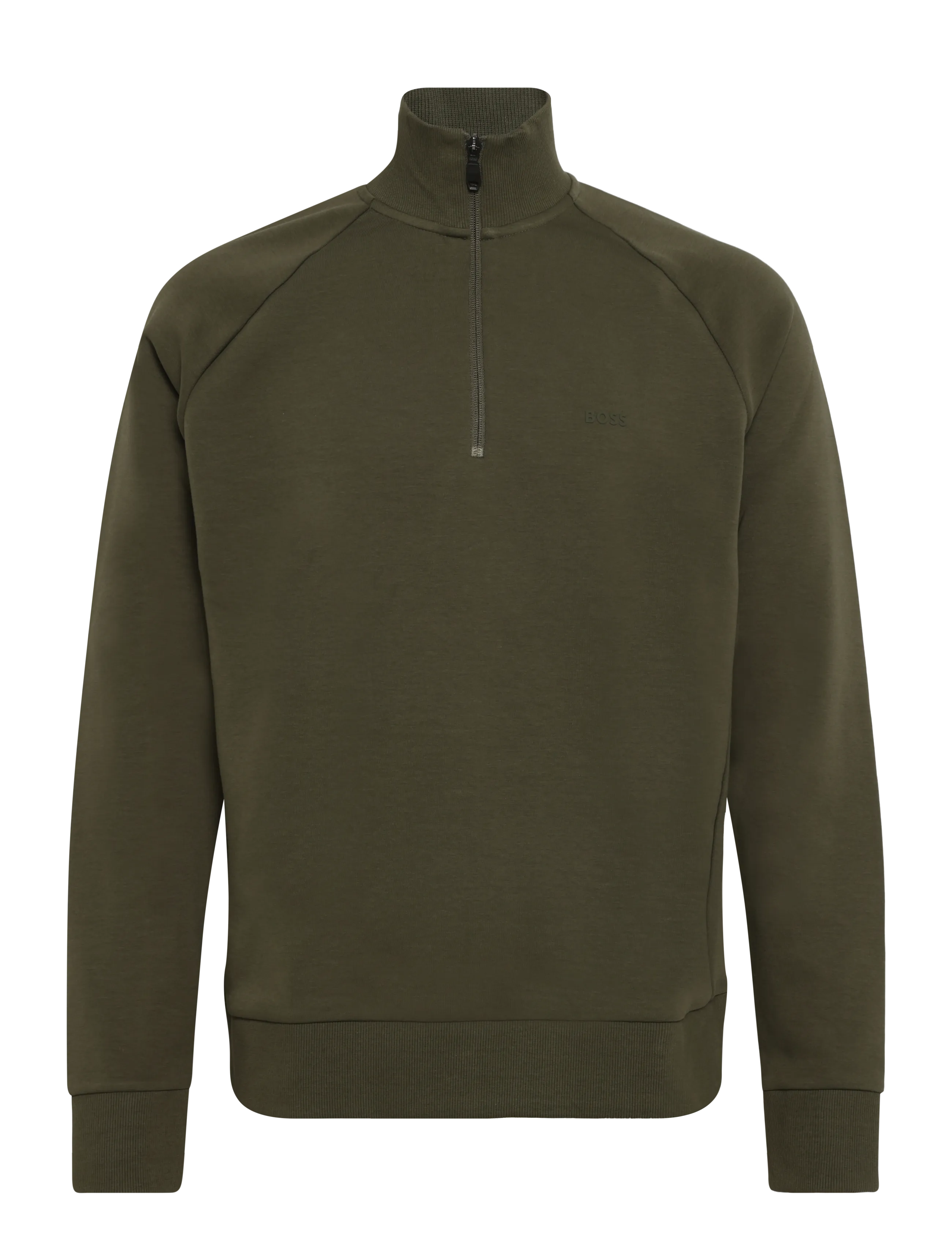 BOSS Sweat - Dressipluusid ja pusad - OPEN GREEN / khaki/green