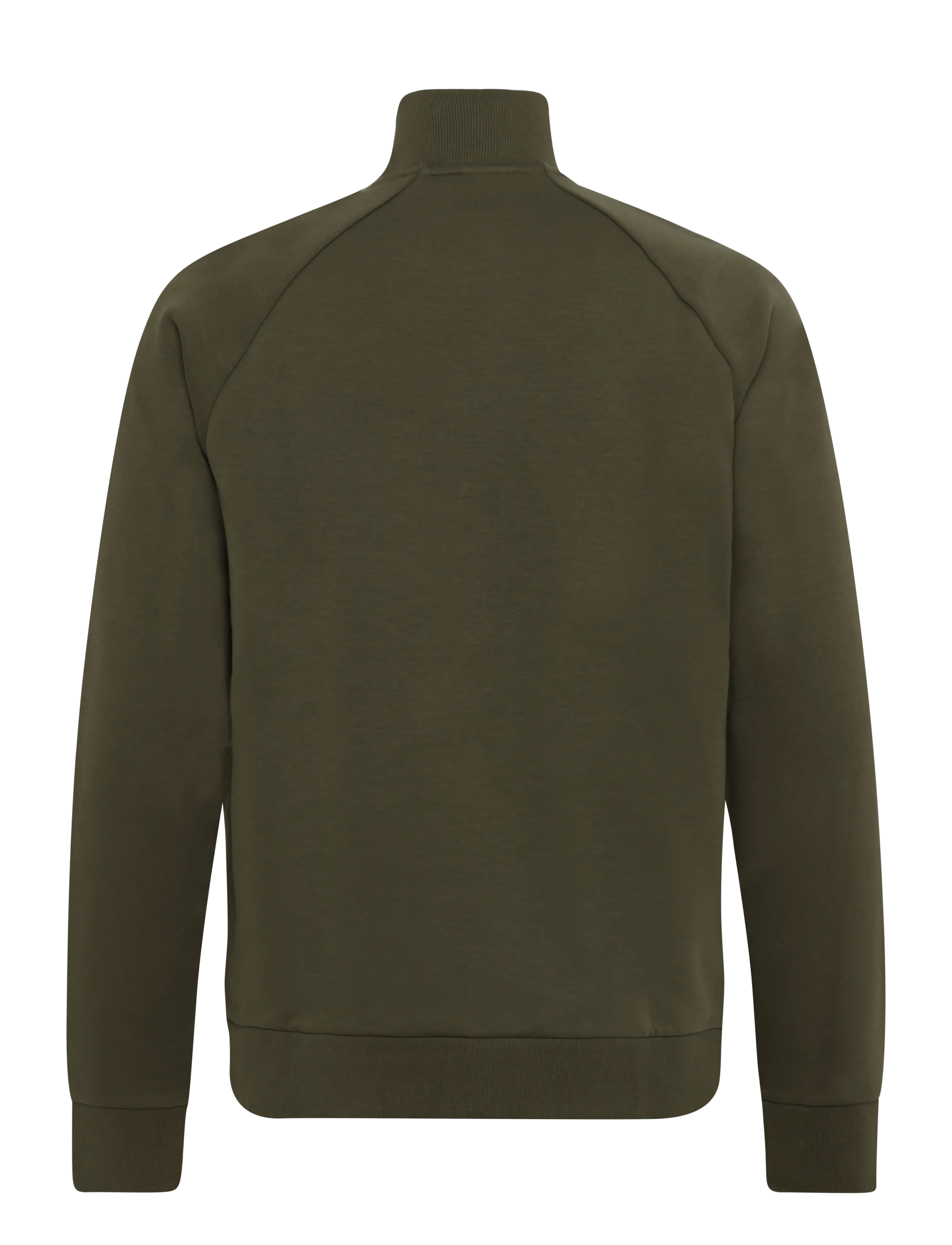 Boss Zip-neck sweatshirt in stretch cotton herr – bild 8